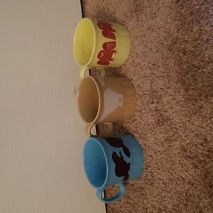3 Royal Alma Vintage Mugs - Rare  Canadian designs